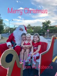 Merry Christmas from the Robson's
